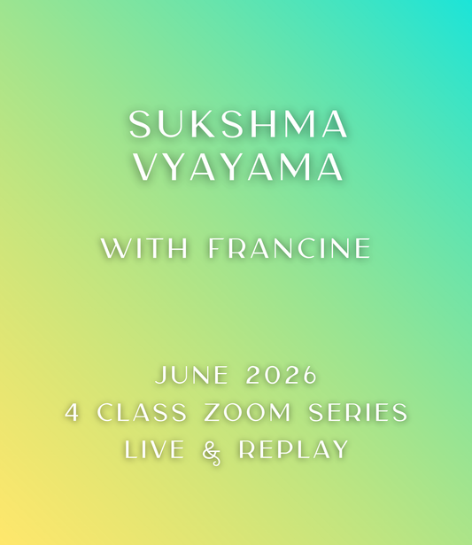 01. Sukshma Yoga Classes (Subtle Body Yoga + Breathwork) | Online