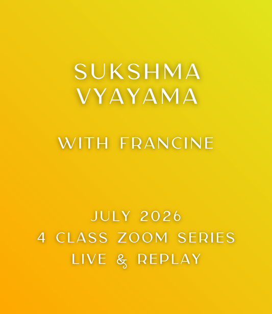 01. Sukshma Yoga Classes (Subtle Body Yoga + Breathwork) | Online