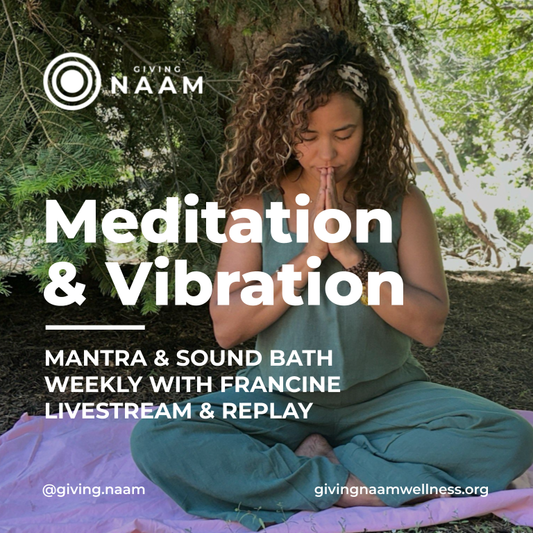 02. Meditation & Vibration: Weekly Livestream Class & Replay