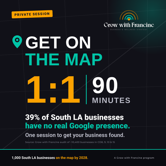 01. Get On The Map 1:1 — Google Business Profile Setup